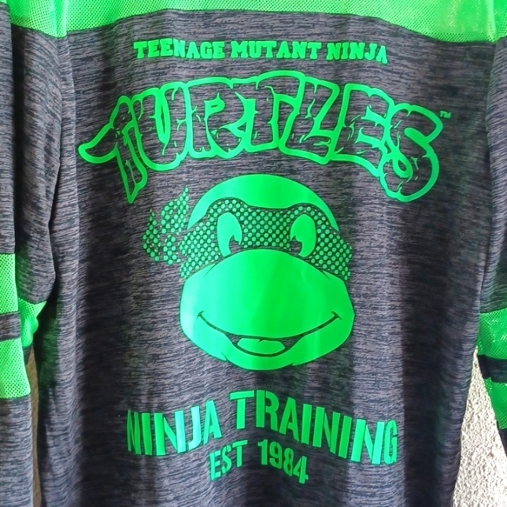 Nickelodeon Teenage Mutant Ninja Turtles Long Sleeve Shirt. - Picture 2 of 5